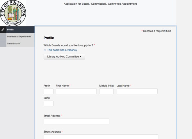Library Ad-Hoc Appliction Online