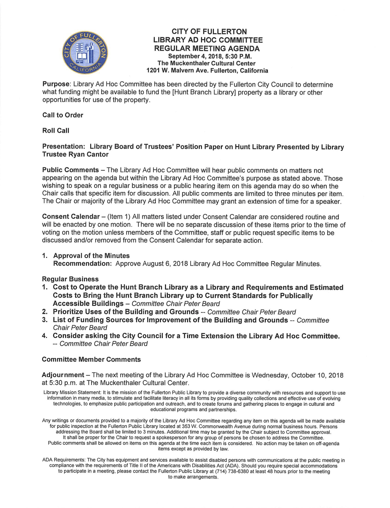 09-04-2018 Complete agenda packet